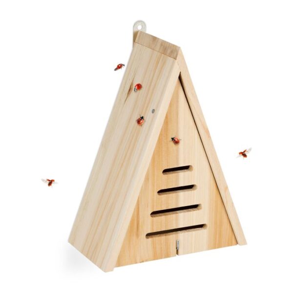 Vabzdžių viešbutis 28x21x12cm., šviesiai rudos spalvos