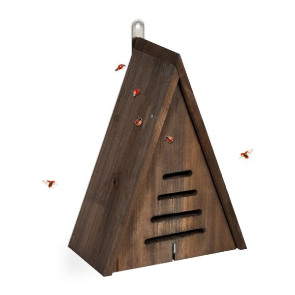 Vabzdžių viešbutis 28x21x12cm., rudos spalvos