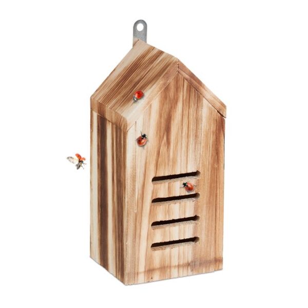 Vabzdžių viešbutis 25x12x10cm., šviesiai rudos spalvos