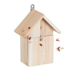 Vabzdžių viešbutis 23x18x10cm., šviesiai rudos/sidabrinės spalvos