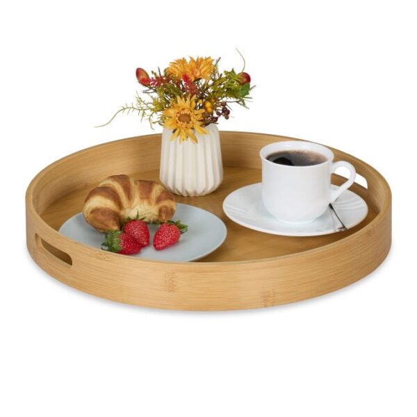 Padėklas 5x40cm., šviesiai rudos spalvos