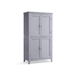 Vonios spintelė 30x60x110cm., pilkos spalvos