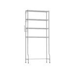 Vonios lentyna 30x83x176cm., sidabrinės spalvos