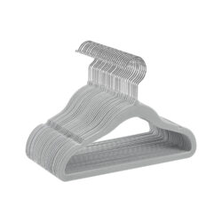 Drabužių pakabos 30vnt., pilkos spalvos