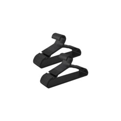 Drabužių pakabos 50vnt., juodos spalvos