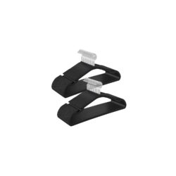 Drabužių pakabos 50vnt., pilkos/sidabrinės spalvos