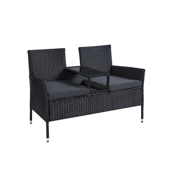 GGF022B01-1.jpg Lauko fotelis 65x131x84cm., juodos spalvos