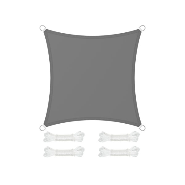 Tentas nuo saulės 300x300cm., tamsiai pilkos spalvos