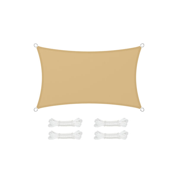 Tentas nuo saulės 300x400cm., smėlio spalvos