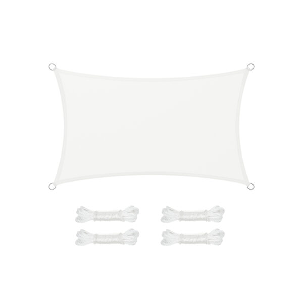 Tentas nuo saulės 300x500cm., baltos spalvos
