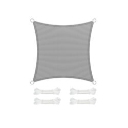 Tentas nuo saulės 200x200cm., pilkos spalvos