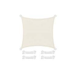 Tentas nuo saulės 400x400cm., smėlio spalvos