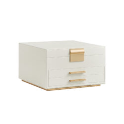 Papuošalų dėžutė su veidrodžiu 23x23x14cm., įvairių spalvų