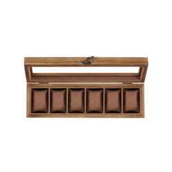 Laikrodžių dėžutė 10,2x35x8,7cm., rudos spalvos