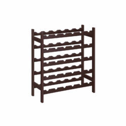 Vyno lentyna 24,5x63,3x73cm., tamsiai rudos spalvos