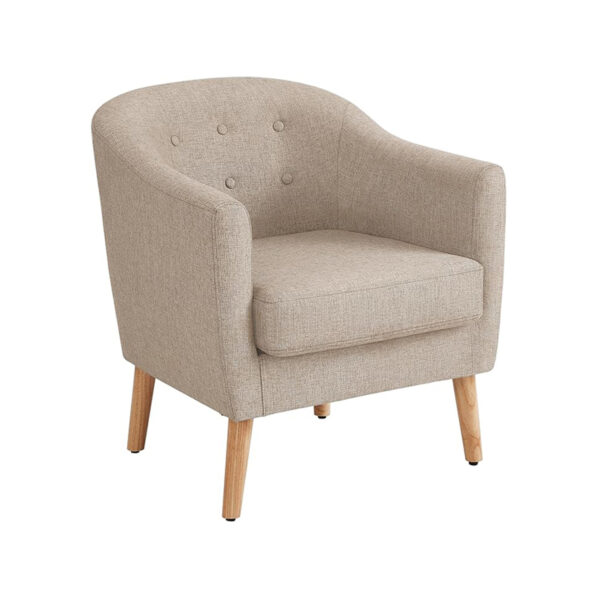 Fotelis 69x68,5x77cm., smėlio/šviesiai rudos spalvos