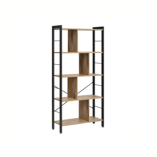 Lentyna 29,1x74x154,5cm., šviesiai rudos/juodos spalvos