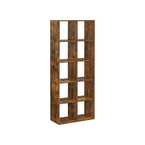 Lentyna 30x65,5x161,5cm., rudos spalvos