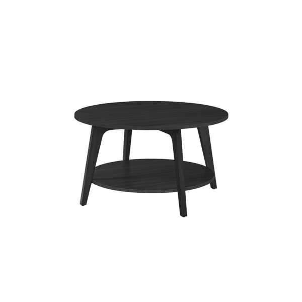 Kavos staliukas 80x45cm., juodos spalvos