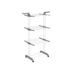 Skalbinių džiovyklė 64x126x172cm., sidabrinės/pilkos spalvos