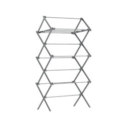 Skalbinių džiovyklė 37x75x135,1cm., pilkos spalvos