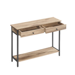 Konsolinis staliukas 30x100x80cm., šviesiai rudos/juodos spalvos