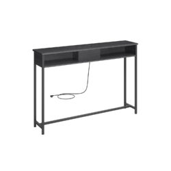 Konsolinis staliukas 25x120x81,1cm., juodos spalvos