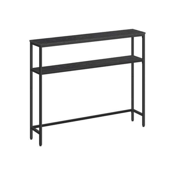 Konsolinis staliukas 20x100x80cm., juodos spalvos