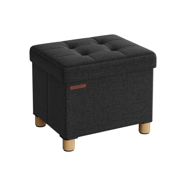 Pufas 32x40x33,5cm., juodos spalvos