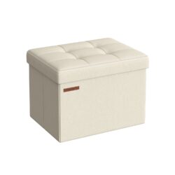 Prieškambario suoliukas 31x41x31cm., baltos spalvos