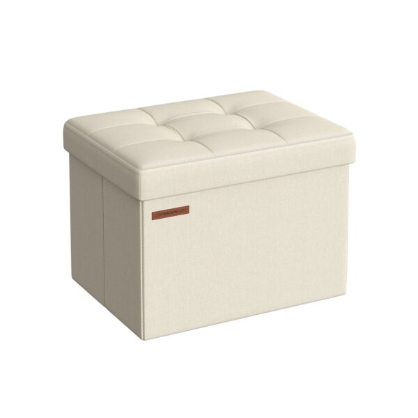 Prieškambario suoliukas 31x41x31cm., baltos spalvos