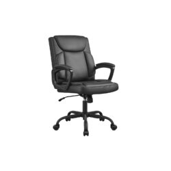 Biuro kėdė 70x66x102cm., tamsiai pilkos/juodos spalvos