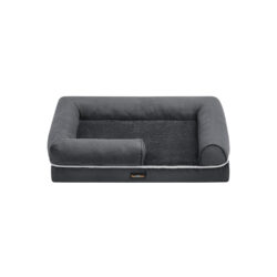 Šuns guolis 91x71x25cm., tamsiai pilkos spalvos