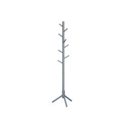 Paltų kabykla 47x47x175cm., pilkos spalvos