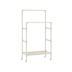 Drabužių kabykla 83x45x162cm., baltos spalvos