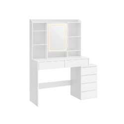 Tualetinis staliukas 40x117,5x145cm., baltos spalvos