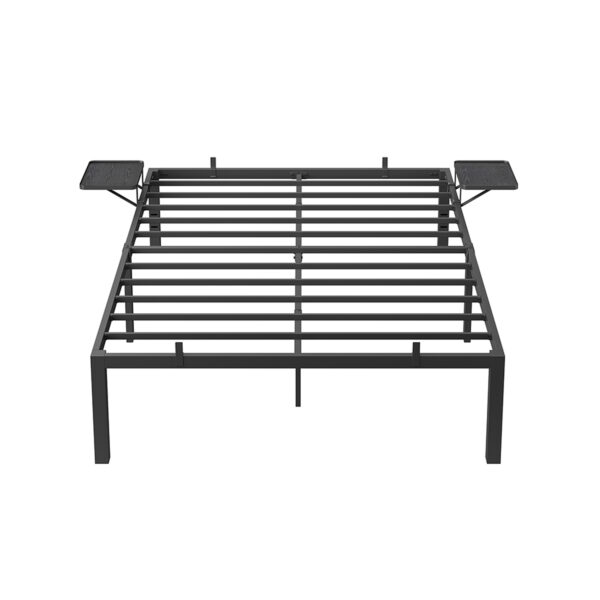 Lovos rėmas 200x140x41,3cm., juodos spalvos