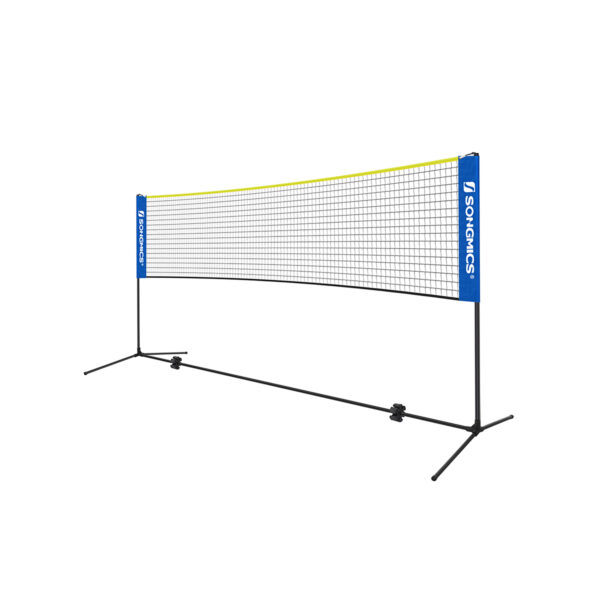 Badmintono tinklas 400x103x155cm., įvairių spalvų