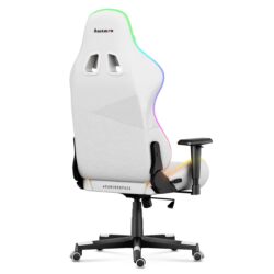 Žaidimų kėdė HUZARO FORCE 6.2  Baltos spalvos RGB LED