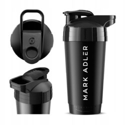 Shakeris papildams su unikalia konstrukcija 700 ml Juodos spalvos