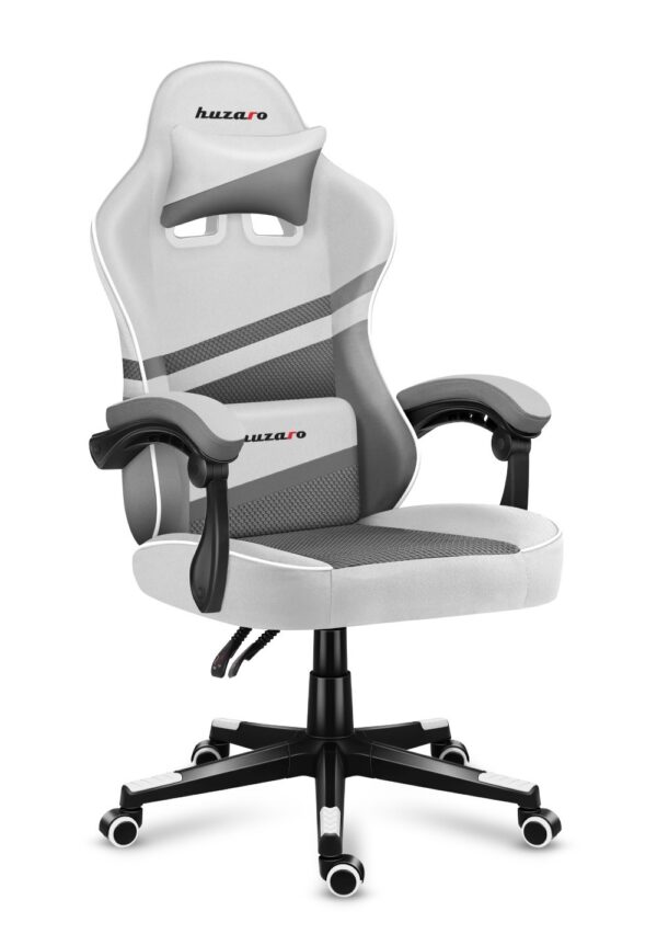 Žaidimų kėdė HUZARO FORCE 4.4 Baltos spalvos