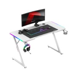 Rašomasis stalas Hero 2.5 Baltos spalvos RGB