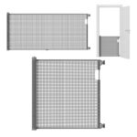 Vartai Guardian 1.8 Pilkos spalvos