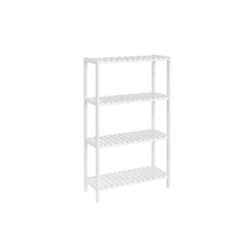 Vonios lentyna 26x60x100cm., baltos spalvos