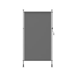 Šoninė markizė 150x300cm., tamsiai pilkos spalvos