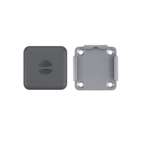 Markizės fiksatoriai 11,5x11,5x1,5cm., pilkos spalvos