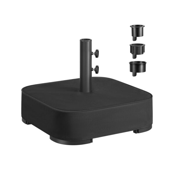 Skėčio stovas 50x50x40cm., juodos spalvos