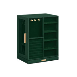 Papuošalų dėžutė 16x22,2x28,5cm., tamsiai žalios spalvos