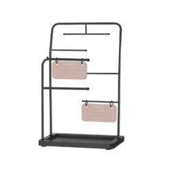 Papuošalų stovas 13x21,5x33,7cm., juodos spalvos