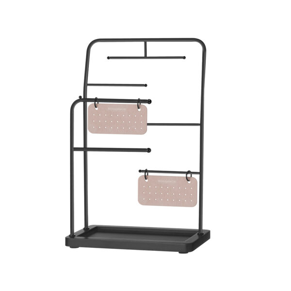 Papuošalų stovas 13x21,5x33,7cm., juodos spalvos